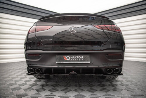 Maxton rear splitter (with vertical bars) for Mercedes-AMG GLE 53 Coupe C167 / C167 Facelift