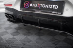 Maxton stražnji splitter (s vertikalnim šipkama) za Mercedes-AMG GT 43 4 Door Coupe V8 Styling Package X290