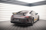 Maxton rear splitter (with vertical bars) for Mercedes-AMG GT 63S 4 Door Coupe Aero X290