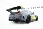 Maxton rear splitter (with vertical bars) for Mercedes-AMG GT C C190 Facelift