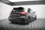 Maxton rear splitter (with vertical bars) for Mercedes-Benz A AMG-Line W176 Facelift