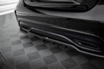 Maxton rear splitter (with vertical bars) for Mercedes-Benz A AMG-Line W176 Facelift