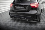 Maxton rear splitter (with vertical bars) for Mercedes-Benz A AMG-Line W176 Facelift