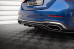 Maxton rear splitter (with vertical bars) for Mercedes-Benz C AMG-Line W206