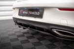 Maxton rear splitter (with vertical bars) for Mercedes-Benz C Coupe AMG-Line C205 Facelift