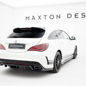 Maxton rear splitter (with vertical bars) for Mercedes-Benz CLA AMG-Line C117