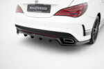 Maxton rear splitter (with vertical bars) for Mercedes-Benz CLA AMG-Line C117