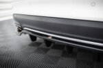 Maxton rear splitter (with vertical bars) for Mercedes-Benz CLA C117 Facelift