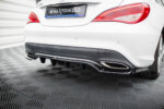Maxton rear splitter (with vertical bars) for Mercedes-Benz CLA C117 Facelift