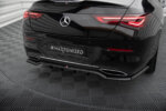 Maxton rear splitter (with vertical bars) for Mercedes-Benz CLA Coupe C118