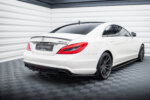 Maxton rear splitter (with vertical bars) for Mercedes-Benz CLS AMG-Line C218