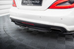 Maxton rear splitter (with vertical bars) for Mercedes-Benz CLS AMG-Line C218