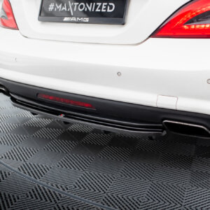 Maxton stražnji splitter (s vertikalnim šipkama) za Mercedes-Benz CLS AMG-Line C218