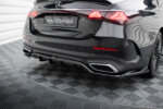 Maxton rear splitter (with vertical bars) for Mercedes-Benz E AMG-Line Sedan / Estate W214
