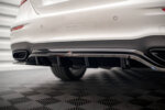 Maxton rear splitter (with vertical bars) for Mercedes-Benz E AMG-Line Sedan W213 Facelift