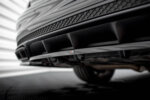 Maxton rear splitter (with vertical bars) for Mercedes-Benz E63 AMG Sedan W212 Facelift