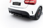Maxton rear splitter (with vertical bars) for Mercedes-Benz GLA 45 AMG X156 Facelift