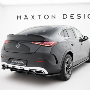 Maxton rear splitter (with vertical bars) for Mercedes-Benz GLC Coupe AMG-Line C254