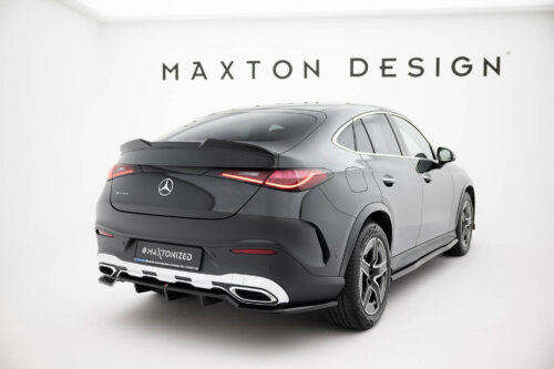 Maxton stražnji splitter (s vertikalnim šipkama) za Mercedes-Benz GLC Coupe AMG-Line C254