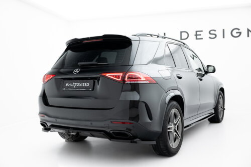 Maxton stražnji splitter (s vertikalnim šipkama) za Mercedes-Benz GLE SUV AMG-Line W167 / W167 Facelift
