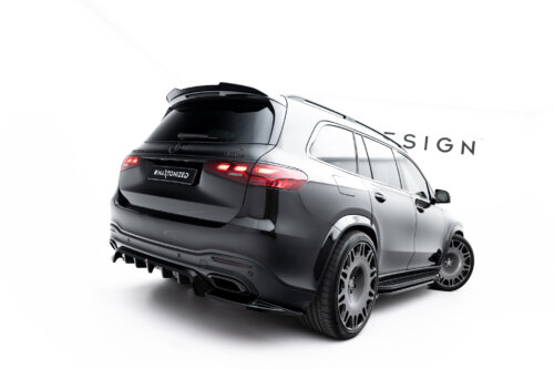 Maxton rear splitter (with vertical bars) for Mercedes-Benz GLS AMG-Line X167 Facelift