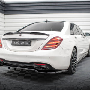 Maxton stražnji splitter (s vertikalnim šipkama) za Mercedes-Benz S AMG-Line W222 Facelift