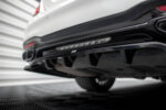 Maxton rear splitter (with vertical bars) for Mercedes-Benz S AMG-Line W222 Facelift