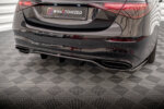 Maxton rear splitter (with vertical bars) for Mercedes-Benz S AMG-Line W223