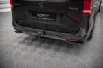 Maxton rear splitter (with vertical bars) for Mercedes-Benz V-Class AMG-Line W447 Facelift