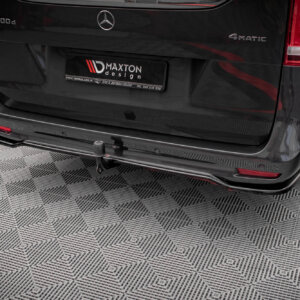 Maxton stražnji splitter (s vertikalnim šipkama) za Mercedes-Benz V-Class AMG-Line W447 Facelift