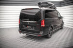 Maxton rear splitter (with vertical bars) for Mercedes-Benz V-Class AMG-Line W447 Facelift