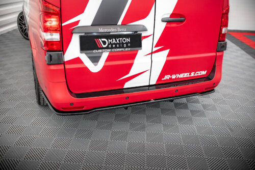 Maxton rear splitter (with vertical bars) for Mercedes-Benz Vito Long / V Long W447 Facelift / Facelift 2