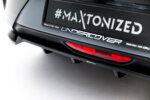 Maxton stražnji splitter (s vertikalnim šipkama) za Opel Corsa F Facelift (Mk6 Facelift)
