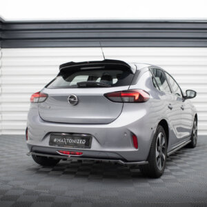 Maxton stražnji splitter (s vertikalnim šipkama) za Opel Corsa - e F ( Mk6)