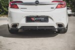 Maxton rear splitter (with vertical bars) for Opel Insignia Mk. 1 OPC Facelift