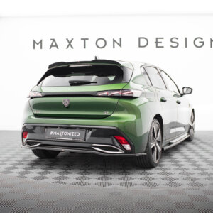 Maxton rear splitter (with vertical bars) for Peugeot 308 GT Hatchback Mk3