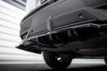 Maxton rear splitter (with vertical bars) for Peugeot 408 Mk1