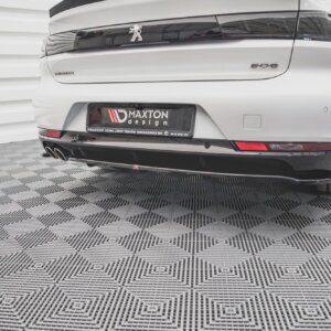 Maxton stražnji splitter (s vertikalnim šipkama) za Peugeot 508 Diesel Mk2