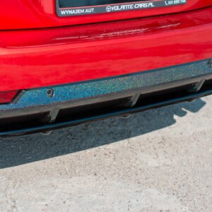 Maxton stražnji splitter (s vertikalnim šipkama) za Peugeot 508 Petrol Mk2