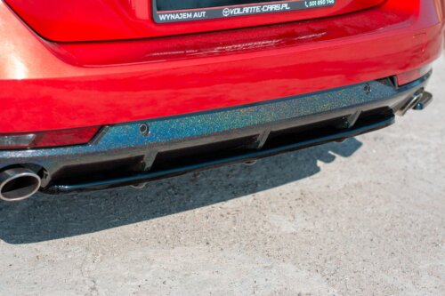 Maxton rear splitter (with vertical bars) for Peugeot 508 Petrol Mk2