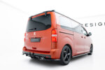 Maxton rear splitter (with vertical bars) for Peugeot Expert Mk3