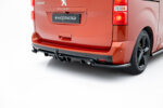 Maxton rear splitter (with vertical bars) for Peugeot Expert Mk3