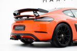 Maxton rear splitter (with vertical bars) for Porsche 718 Cayman GTS 982c