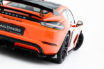 Maxton rear splitter (with vertical bars) for Porsche 718 Cayman GTS 982c