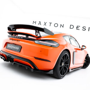 Maxton stražnji splitter (s vertikalnim šipkama) za Porsche 718 Cayman GTS 982c