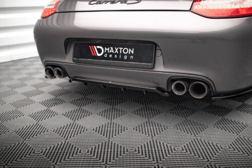 Maxton rear splitter (with vertical bars) for Porsche 911 Carrera / Carrera GTS 997 Facelift