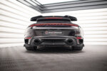 Maxton rear splitter (with vertical bars) for Porsche 911 Turbo S 992