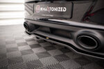 Maxton rear splitter (with vertical bars) for Porsche 911 Turbo S 992