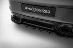 Maxton rear splitter (with vertical bars) for Porsche 911 Turbo S Sport Package 992