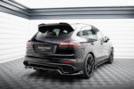 Maxton rear splitter (with vertical bars) for Porsche Cayenne Mk2 Facelift